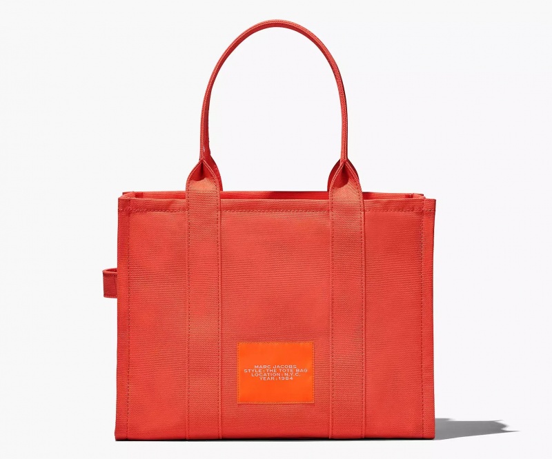 Orange Marc Jacobs The Large Women's Tote Bags | IMCK-87903