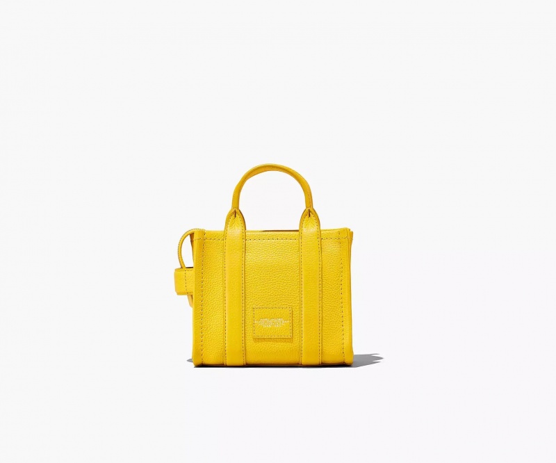 Orange Marc Jacobs The Leather Mini Women's Tote Bags | LJRT-06238