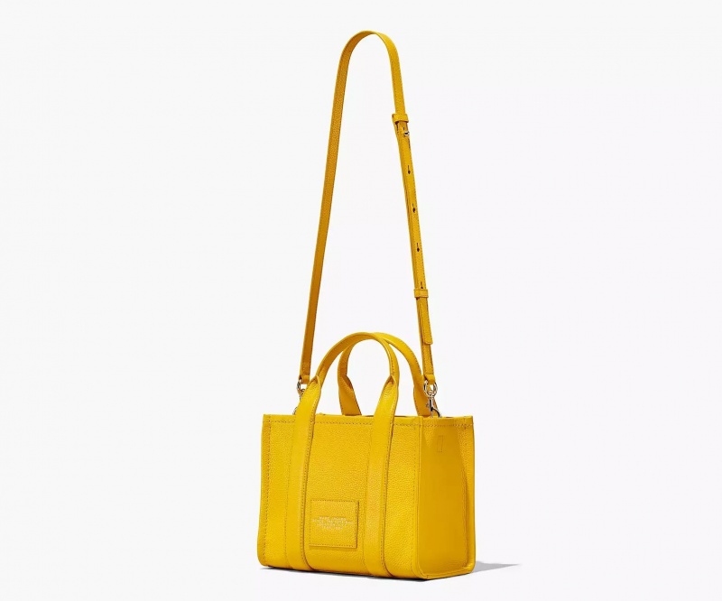 Orange Marc Jacobs The Leather Small Women's Tote Bags | RLMZ-78205