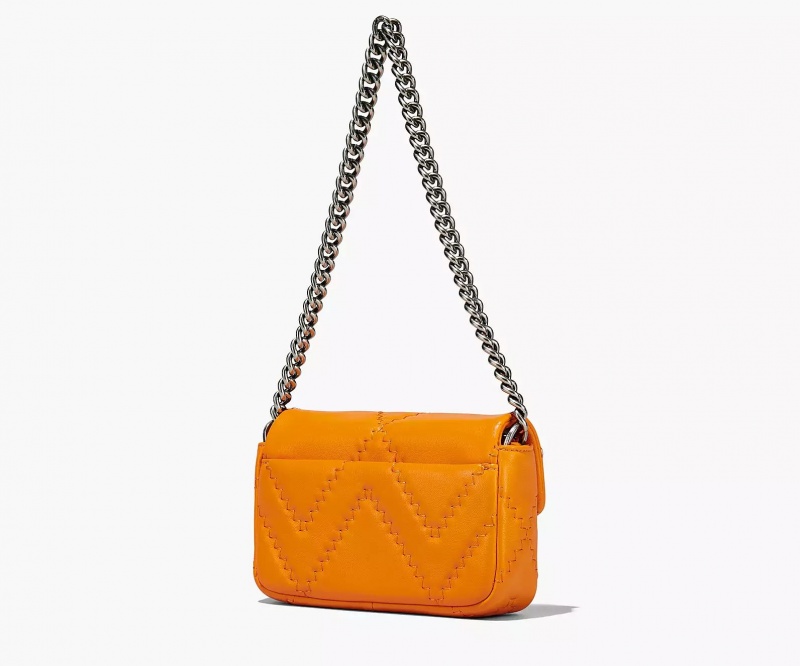 Orange Marc Jacobs The Quilted Leather J Women's Shoulder Bags | IZTU-59143