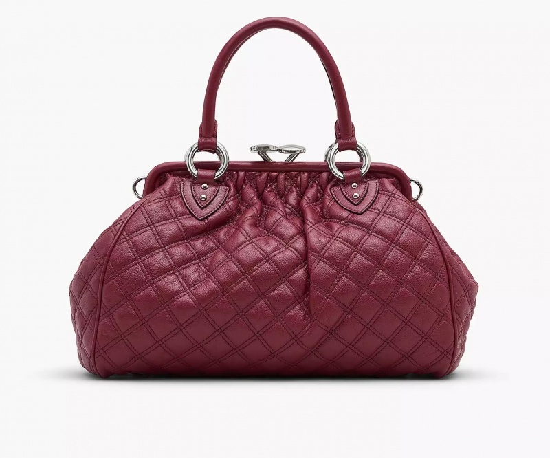 Pink Marc Jacobs Re-Edition Quilted Leather Women's Shoulder Bags | LCOG-80751