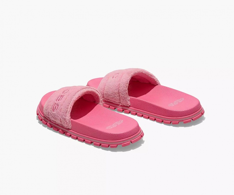 Pink Marc Jacobs The Terry Women's Sandals | WVUC-37549