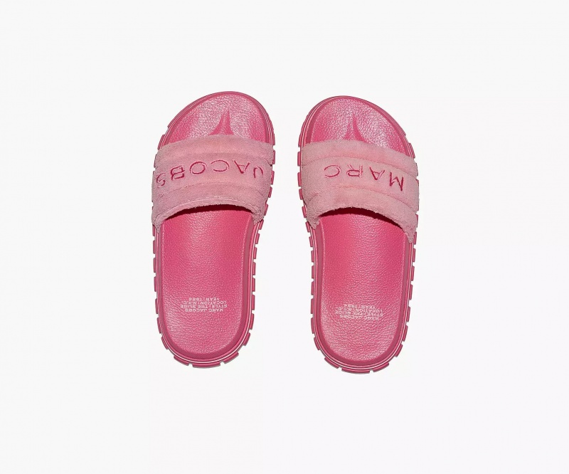 Pink Marc Jacobs The Terry Women's Sandals | WVUC-37549