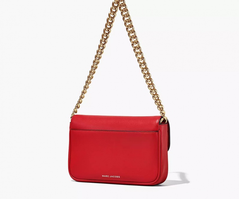 Red Marc Jacobs The J Soft Women's Shoulder Bags | DUJT-36850