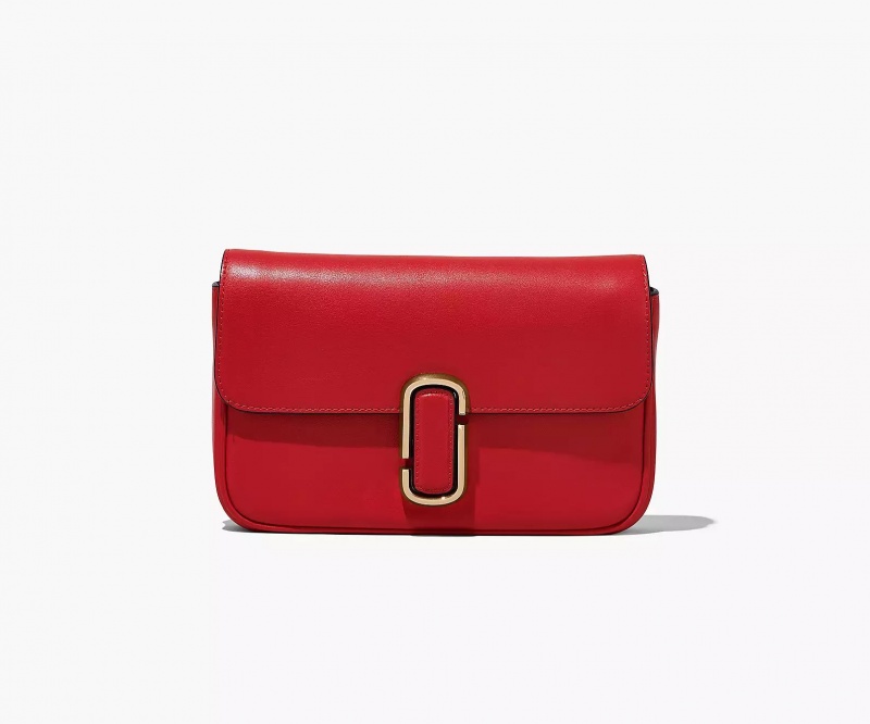 Red Marc Jacobs The J Soft Women's Shoulder Bags | DUJT-36850