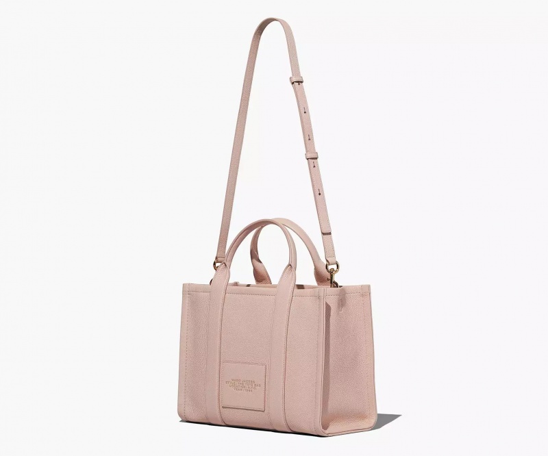 Rose Marc Jacobs The Leather Medium Women's Tote Bags | PDTV-50893