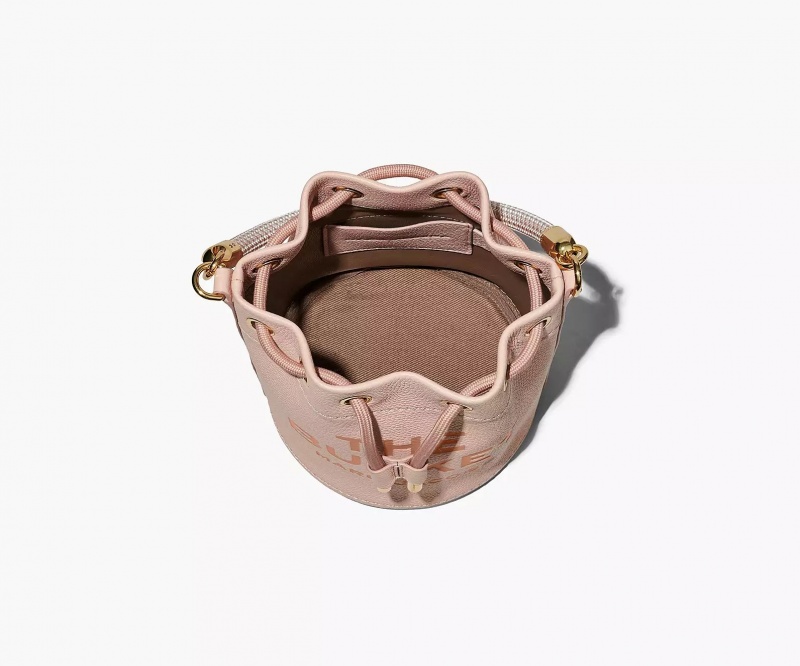 Rose Marc Jacobs The Leather Women's Bucket Bags | PZXG-07861