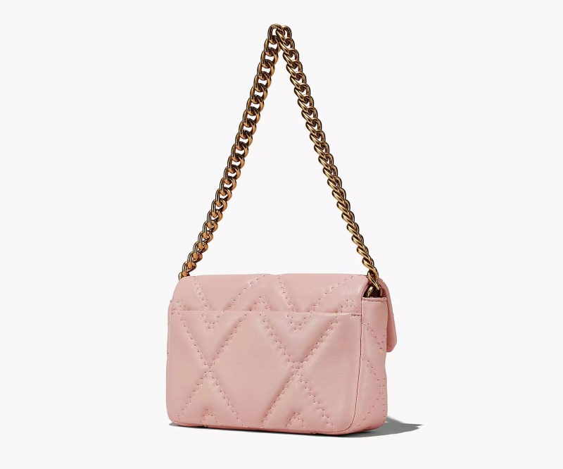 Rose Marc Jacobs The Quilted Leather J Women's Shoulder Bags | WTZF-36908