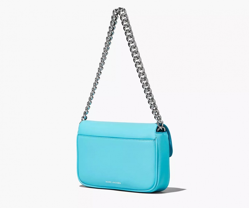 Turquoise Marc Jacobs The J Soft Women's Shoulder Bags | RJDZ-40953