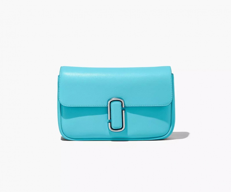 Turquoise Marc Jacobs The J Soft Women's Shoulder Bags | RJDZ-40953