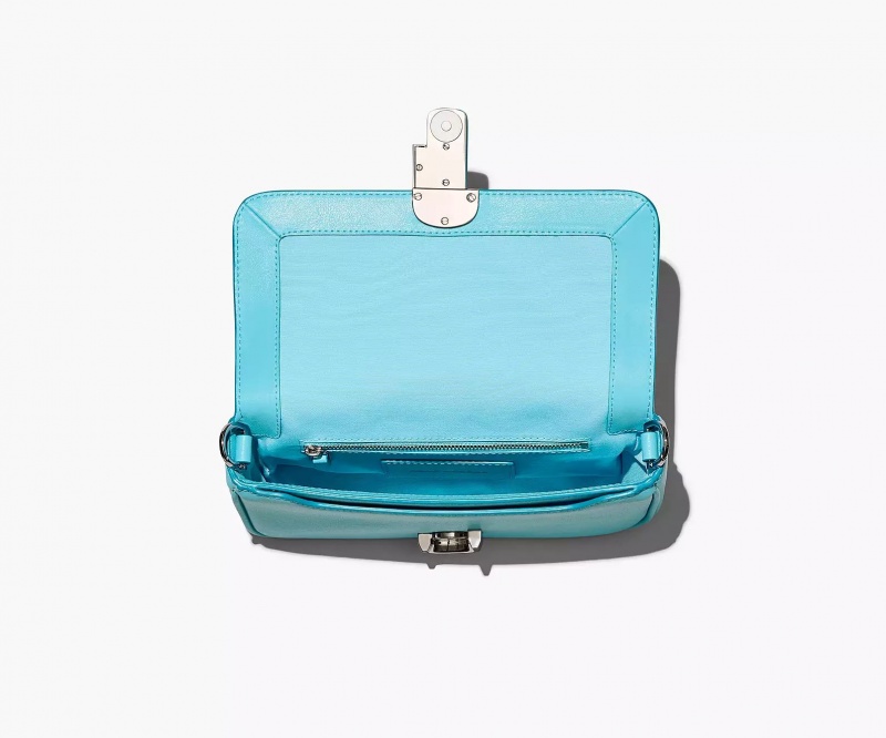 Turquoise Marc Jacobs The J Soft Women's Shoulder Bags | RJDZ-40953