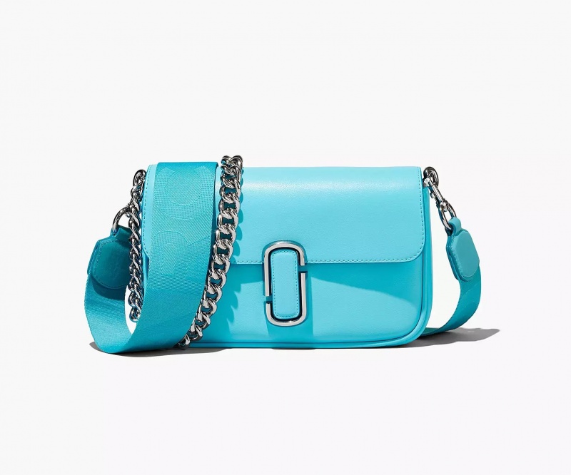 Turquoise Marc Jacobs The J Soft Women\'s Shoulder Bags | RJDZ-40953