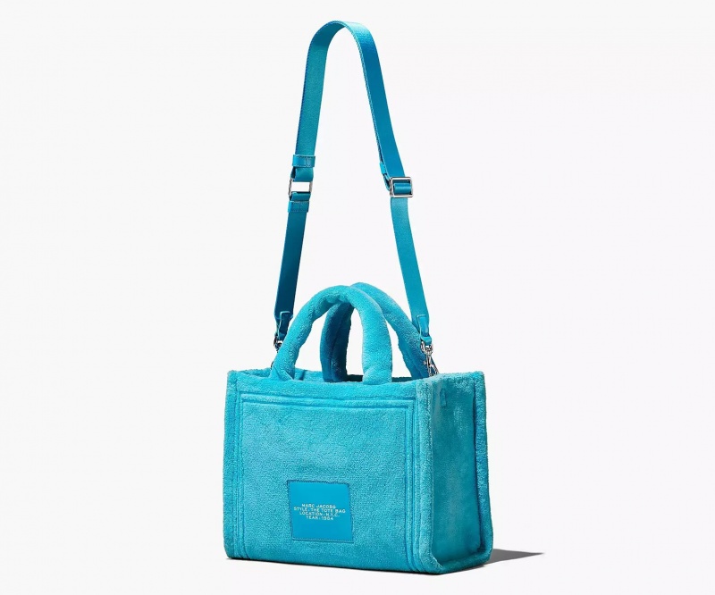 Turquoise Marc Jacobs The Terry Medium Women's Tote Bags | FURW-28130