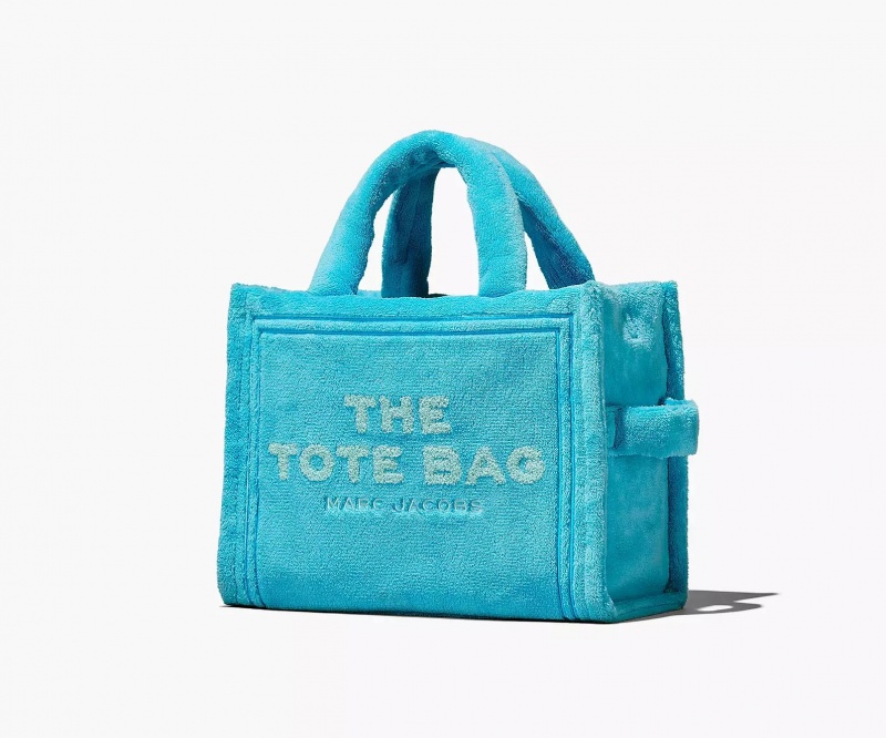 Turquoise Marc Jacobs The Terry Medium Women's Tote Bags | FURW-28130