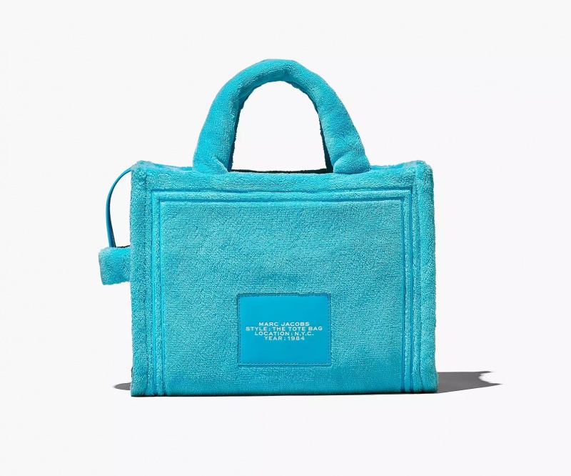 Turquoise Marc Jacobs The Terry Medium Women's Tote Bags | FURW-28130