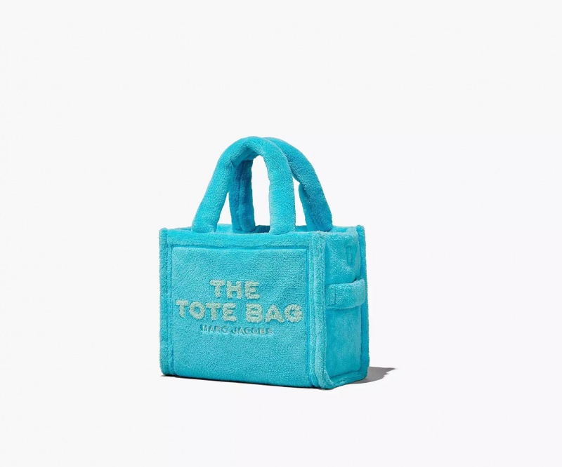 Turquoise Marc Jacobs The Terry Small Women's Tote Bags | ZQUW-26983