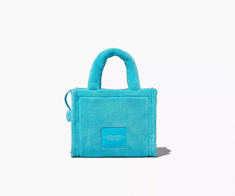 Turquoise Marc Jacobs The Terry Small Women's Tote Bags | ZQUW-26983