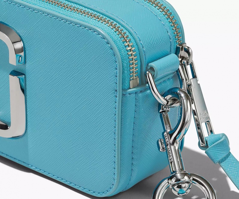 Turquoise Marc Jacobs The Utility Snapshot Women's Crossbody Bags | CMDJ-79536