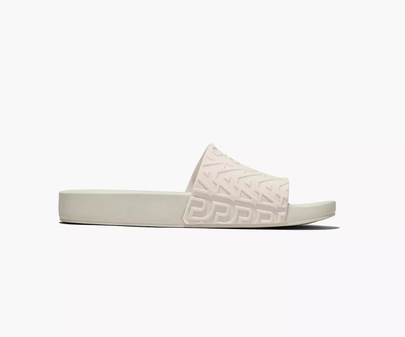 White Marc Jacobs Melissa x Women's Sandals | DSBC-95123