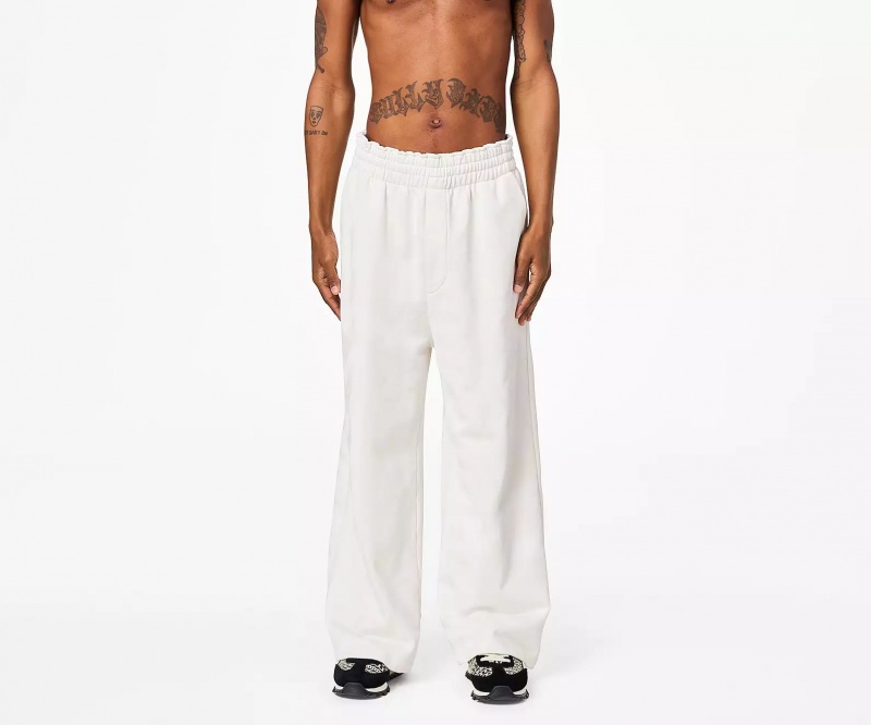 White Marc Jacobs Monogram Oversized Women's Pants | LISD-81320