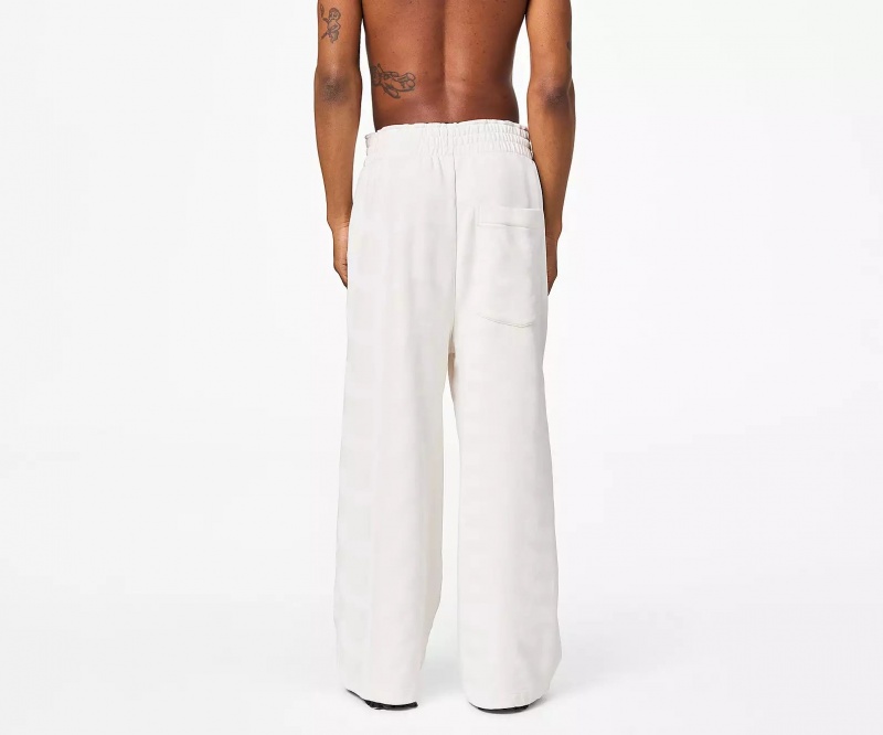 White Marc Jacobs Monogram Oversized Women's Pants | LISD-81320