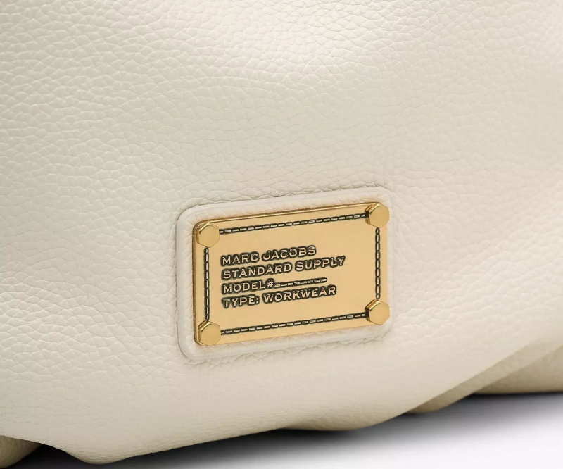 White Marc Jacobs Re-Edition Fran Women's Shoulder Bags | JBOL-18062