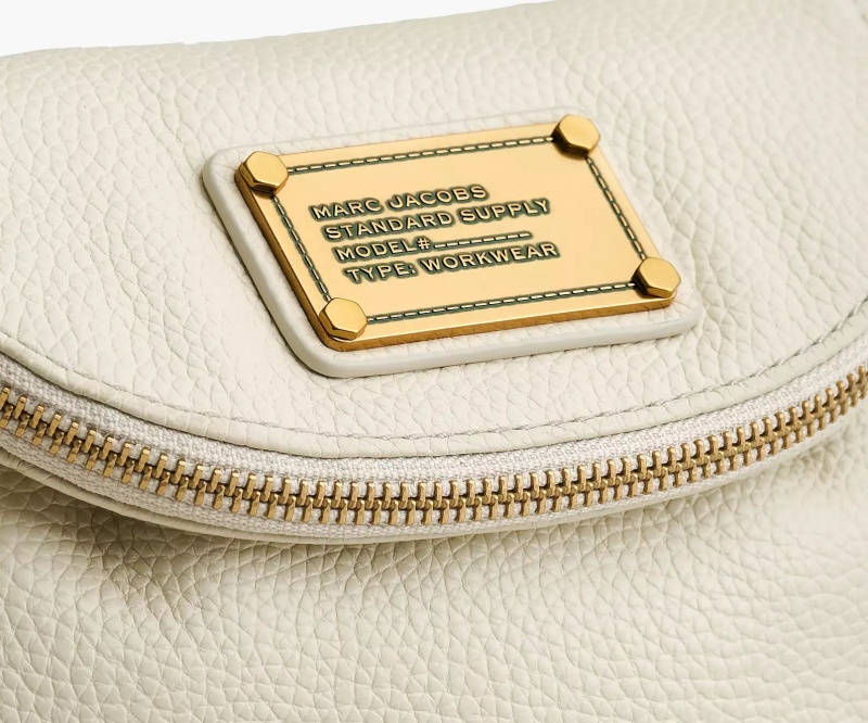 White Marc Jacobs Re-Edition Mini Natasha Women's Crossbody Bags | ANBR-37149