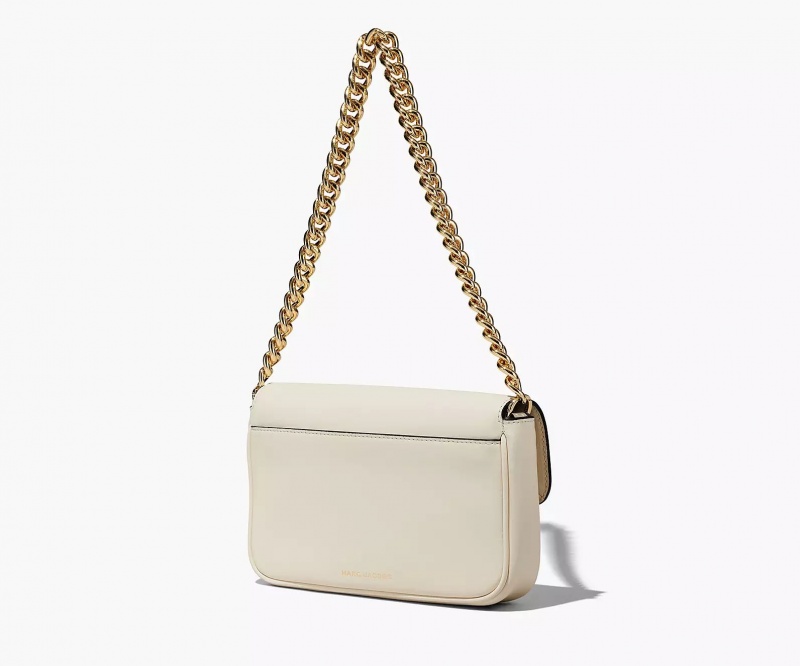 White Marc Jacobs The J Soft Women's Shoulder Bags | WVLC-03768