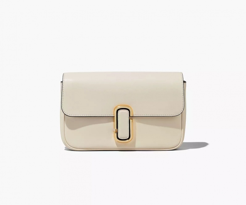 White Marc Jacobs The J Soft Women's Shoulder Bags | WVLC-03768