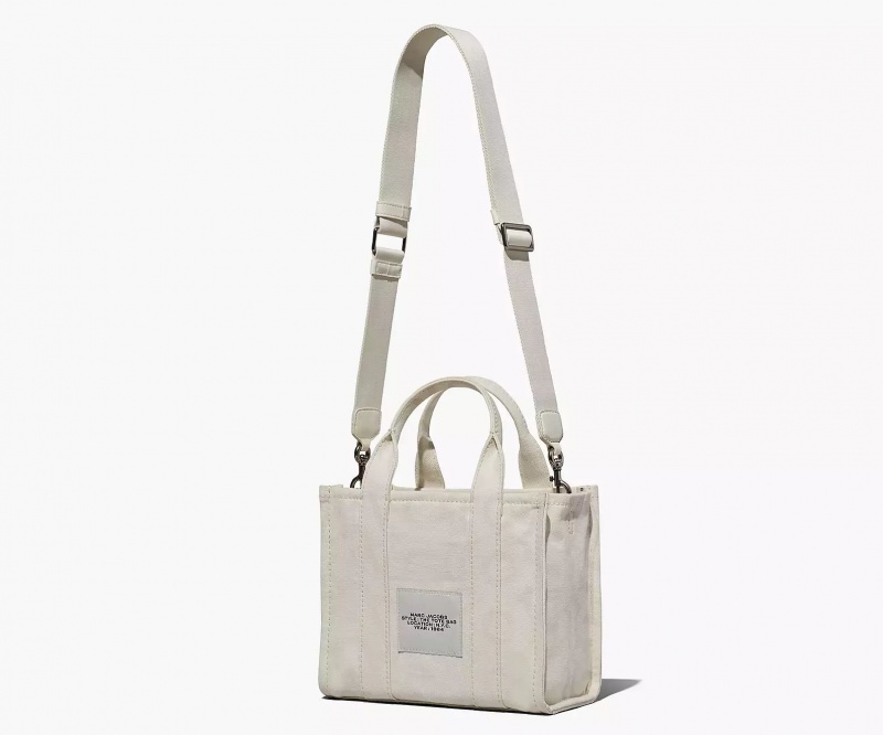 White Marc Jacobs The Outline Monogram Small Women's Tote Bags | VFAB-74923