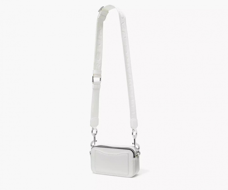 White Marc Jacobs The Snapshot DTM Women's Crossbody Bags | NFQJ-93850