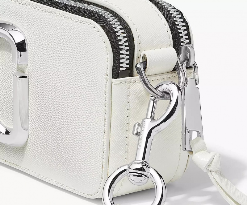 White Marc Jacobs The Snapshot DTM Women's Crossbody Bags | NFQJ-93850