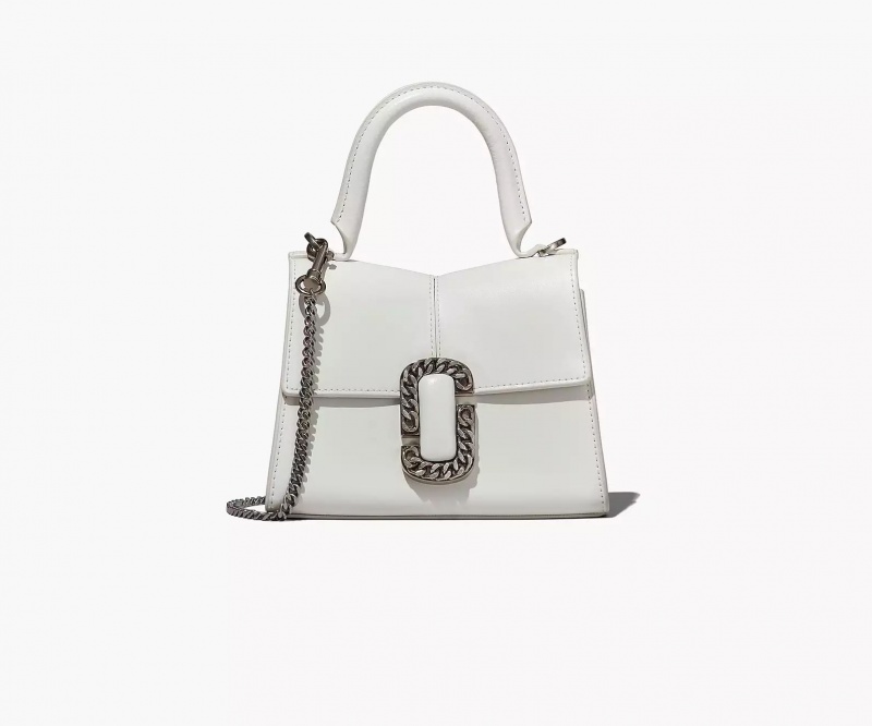 White Marc Jacobs The St. Women\'s Mini Bags | TERS-13845