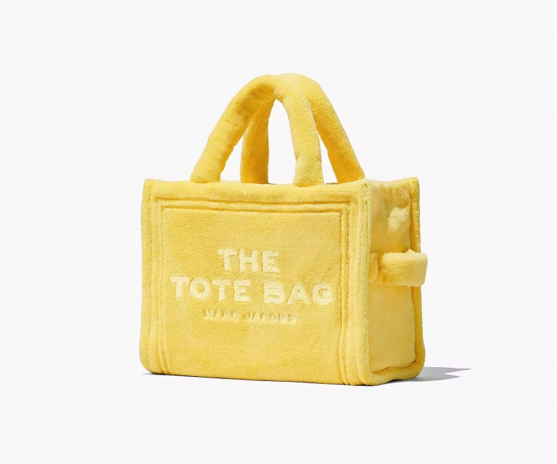 Yellow Marc Jacobs The Terry Medium Women's Tote Bags | XASV-84673