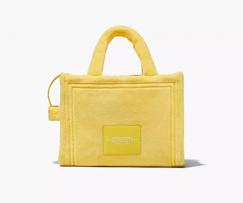 Yellow Marc Jacobs The Terry Medium Women's Tote Bags | XASV-84673